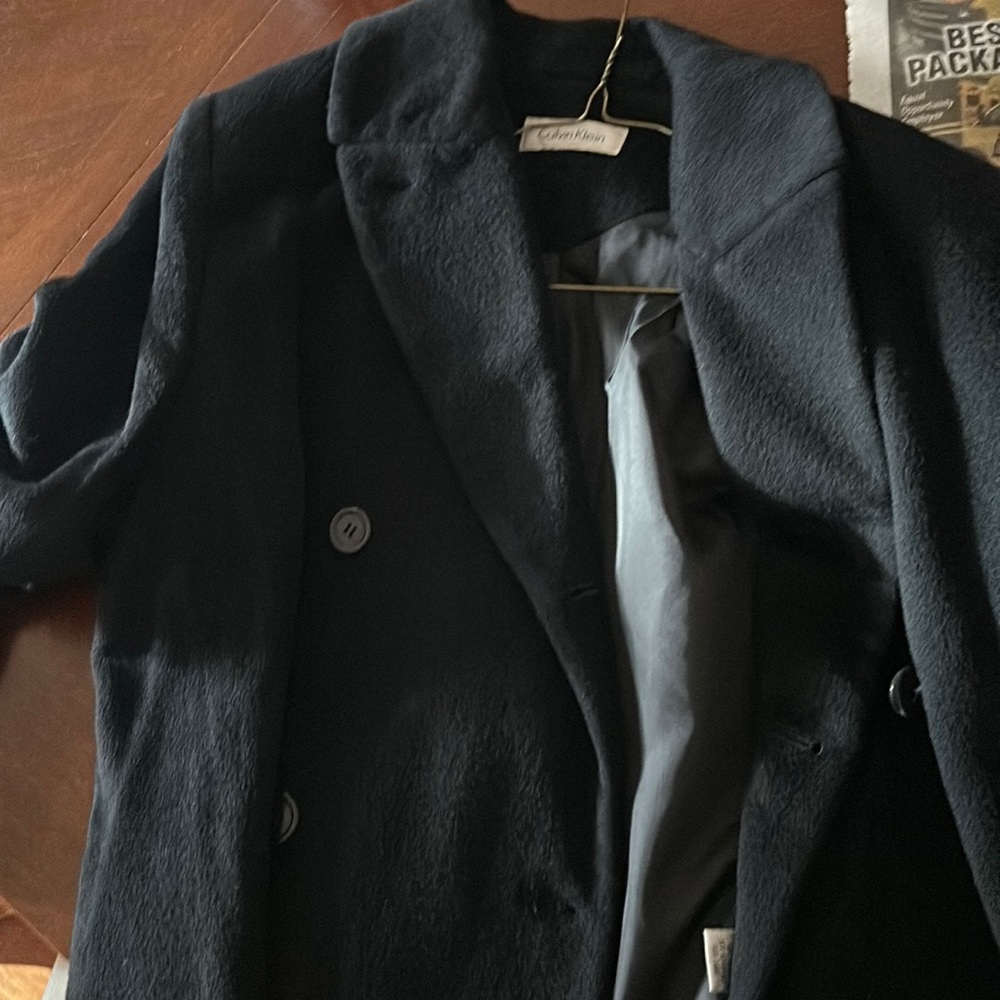 Long Calvin Klein coat